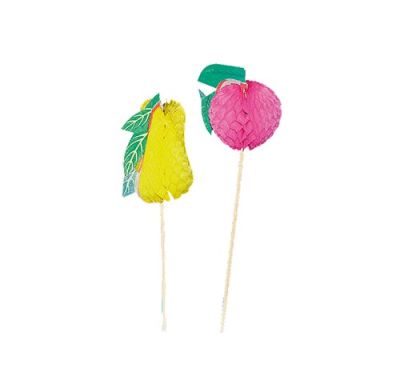 Fruit picks (14cm, 6pcs)