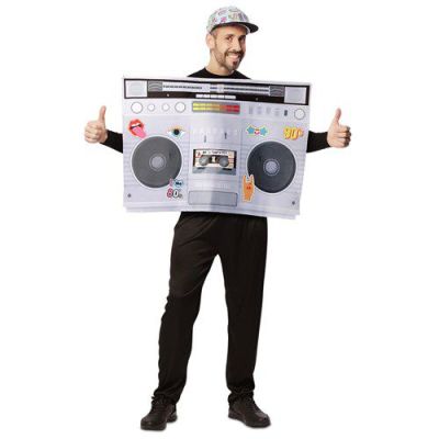 80s cassette tape male costume (M/L)