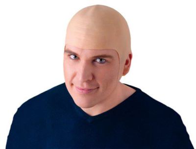 Bald cap wig