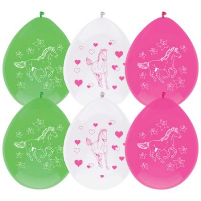 Balloons horses (Ø30cm, 6pcs)