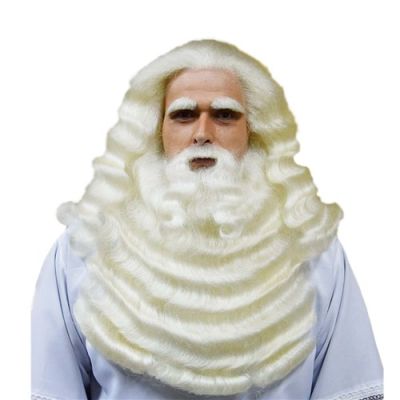 Beard set Santa deluxe 100% tulle (Yak)