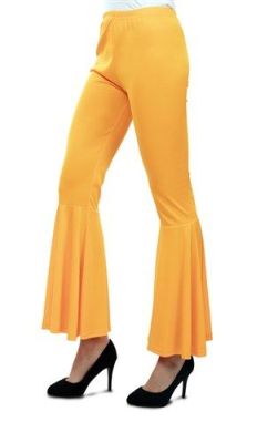 Bell bottom jeans orange (one size)