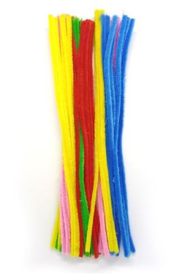 Chenille fluor multicolor Create-it (50pcs)