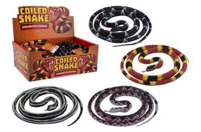 Coiled snake