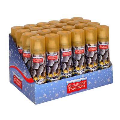 Decorative glitterspray gold (100ml)