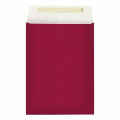 Envelope giftbags bordeaux (FSC, 22x30cm, 100pc)