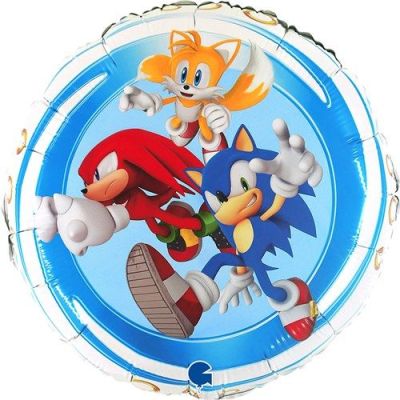 Foilballoon Sonic the Hedgehog (45cm)