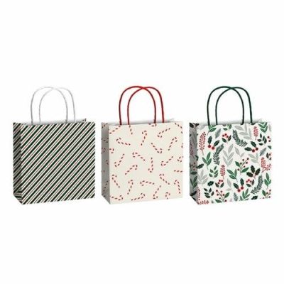 Giftbags Berna (FSC, 3st, 20x8x20cm)