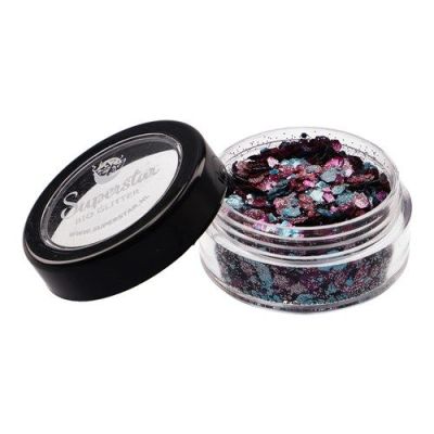 Glitter chunky biodegrad. wild pansy (6ml)