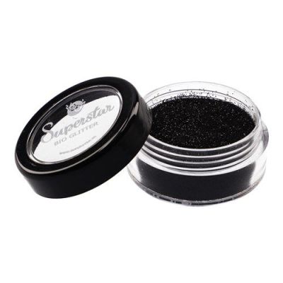 Glitter fine biodegrad. black (6ml)