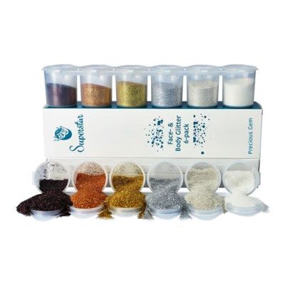 Glitter mix fine Precious Gem (6x90ml)