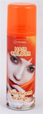 Hair color spray fluor orange (125ml)	