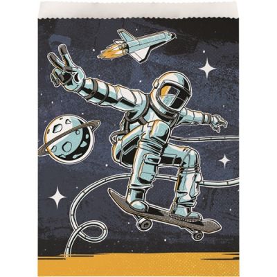 Loot bags space skater (8pcs)