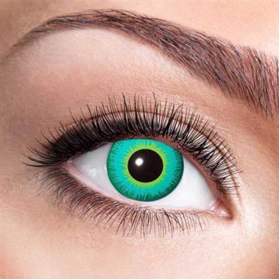 Magic green eye monthly lenses