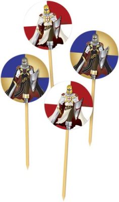 Party picks knight (20pcs)