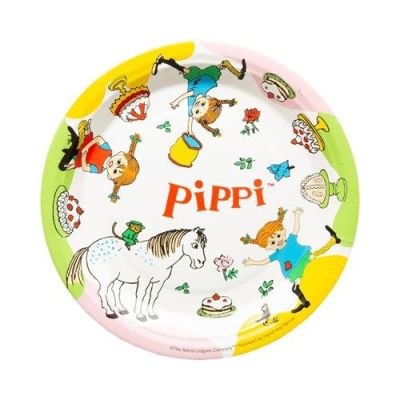 Plates Pippi (Ø33cm, 8pcs)