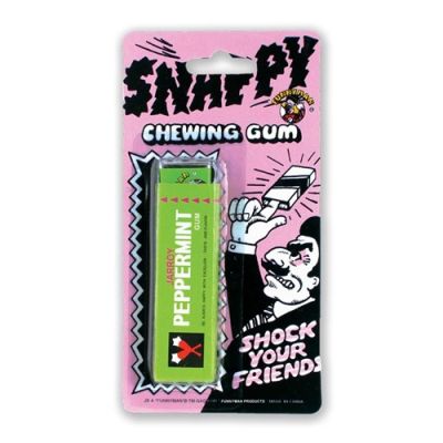 Snappy chewing gum