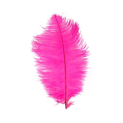 Ostrich feather pink (34-38cm)