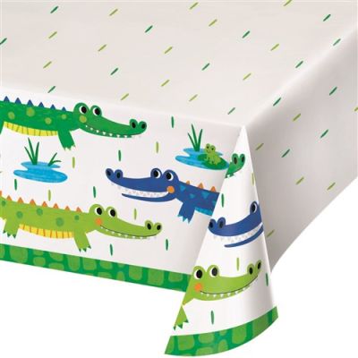 Tablecloth alligator party (137x259cm)