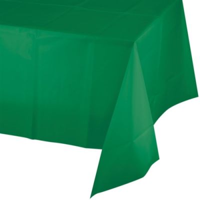 Tablecloth emerald green (137x274cm)