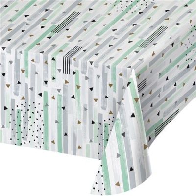 Tablecloth minted milestone (137x244cm)