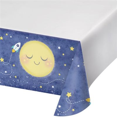 Tablecloth moon & back (137x259cm)