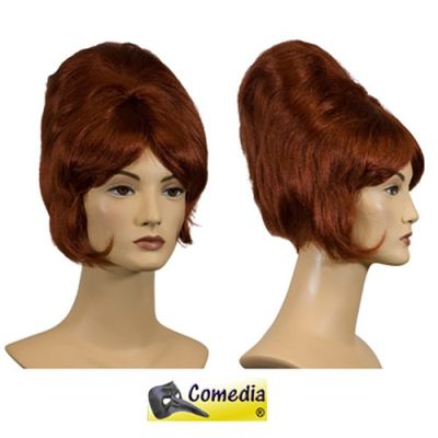 Theater wig beehive auburn kanekalon