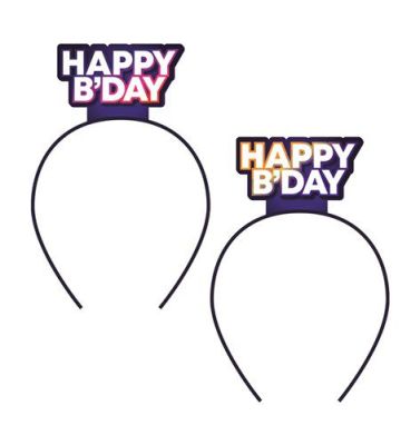 Tiara ’Happy Birthday’ (4pc)