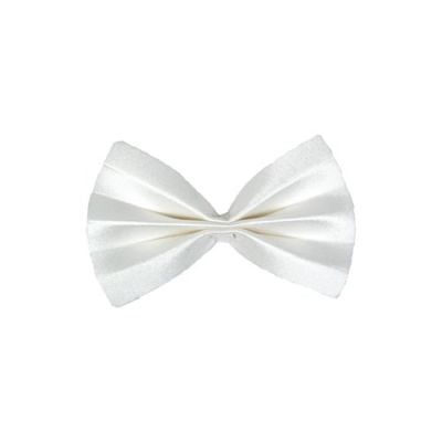 Bow tie white eco (13,5x8,5cm)